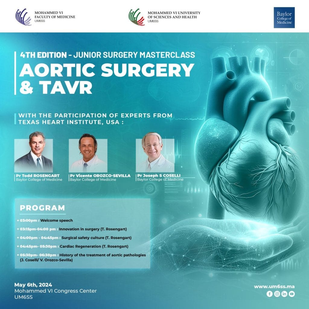 4th Edition – Junior Surgery Masterclass : Aortic Syrgery & TAVR
