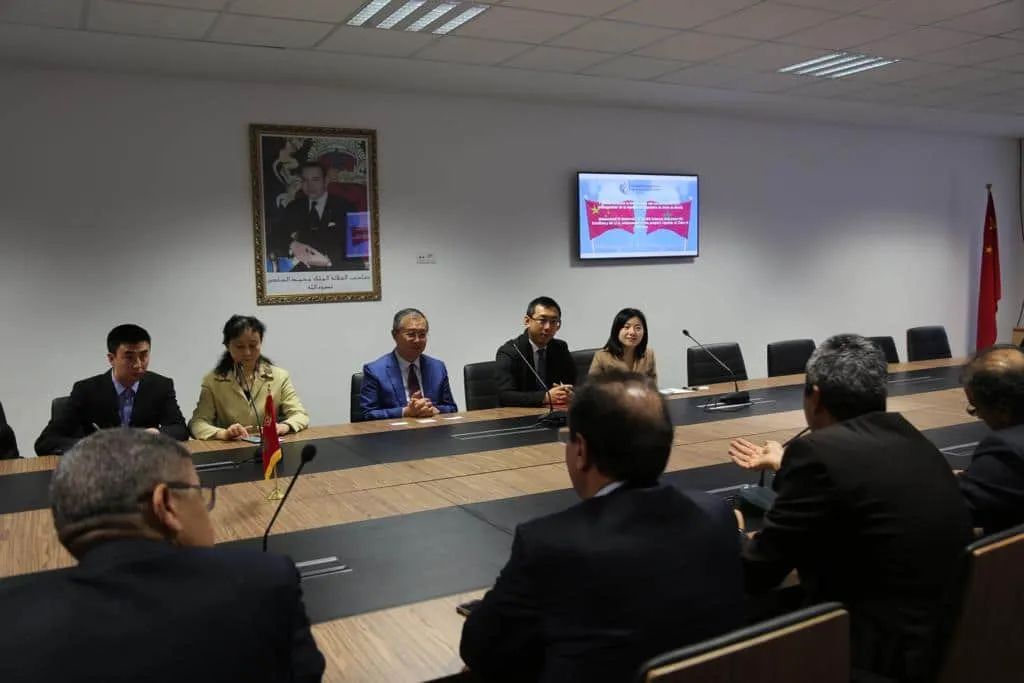 Visite de l’Ambassadeur de Chine à l’UM6SS