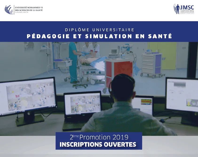 Lancement du DU Pédagogie et Simulation en Santé