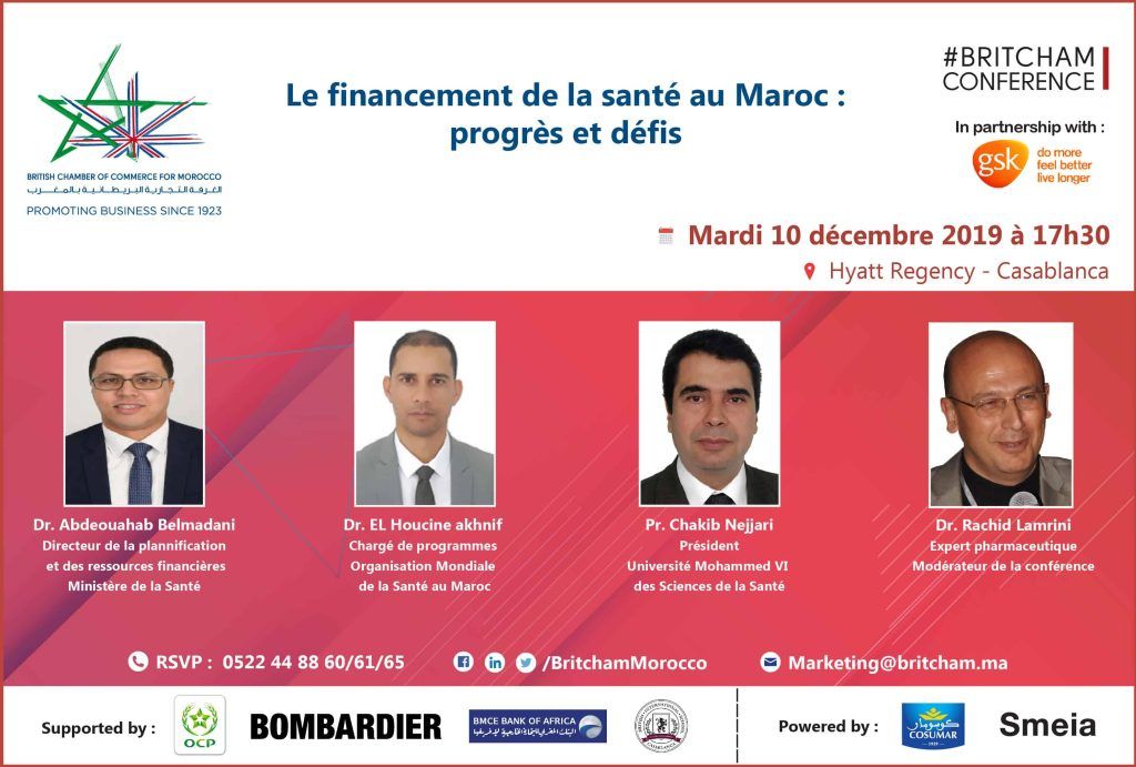 Pr. Chakib Nejjari, Président de l’UM6SS intervient à la conférence-débat « Le financement de la santé au Maroc : progrès et défis »