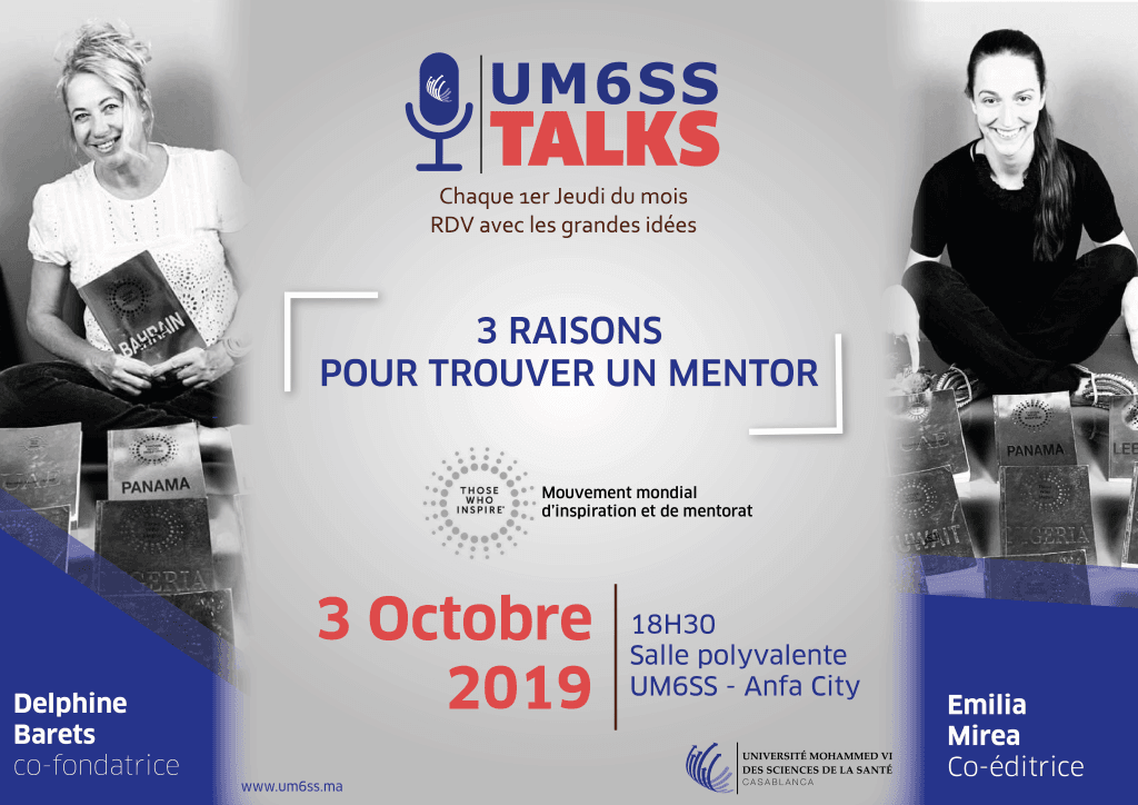 UM6SS Talks #4 : 3 raisons pour trouver un mentor