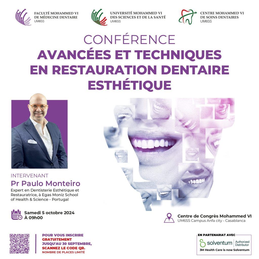 Avancées et techniques en restauration dentaire esthétique par Pr. Paulo Monteiro