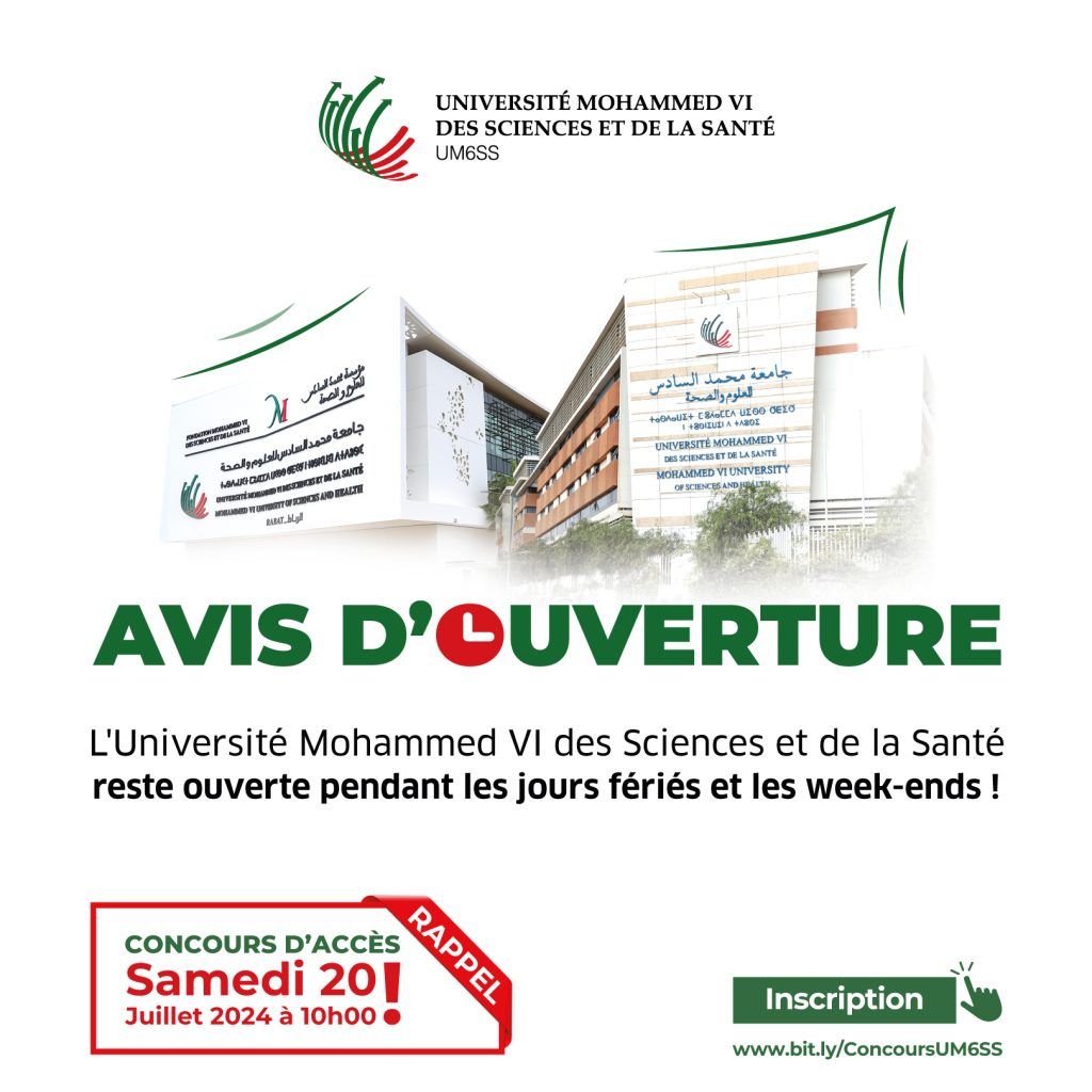 Avis d’ouverture